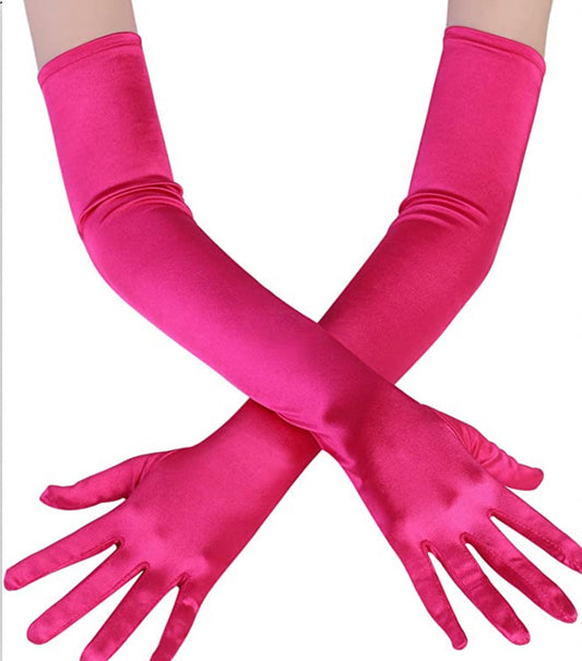 HOT PINK GLOVES